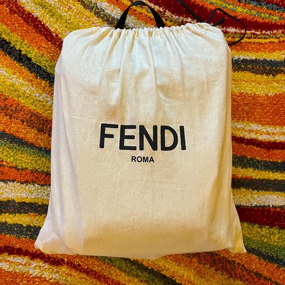 Fendi Black & Brown Zucca Backpack main image 4